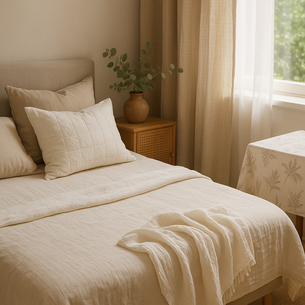Stay Cool This Summer: Best Fabrics for a Fresh and Cozy Home