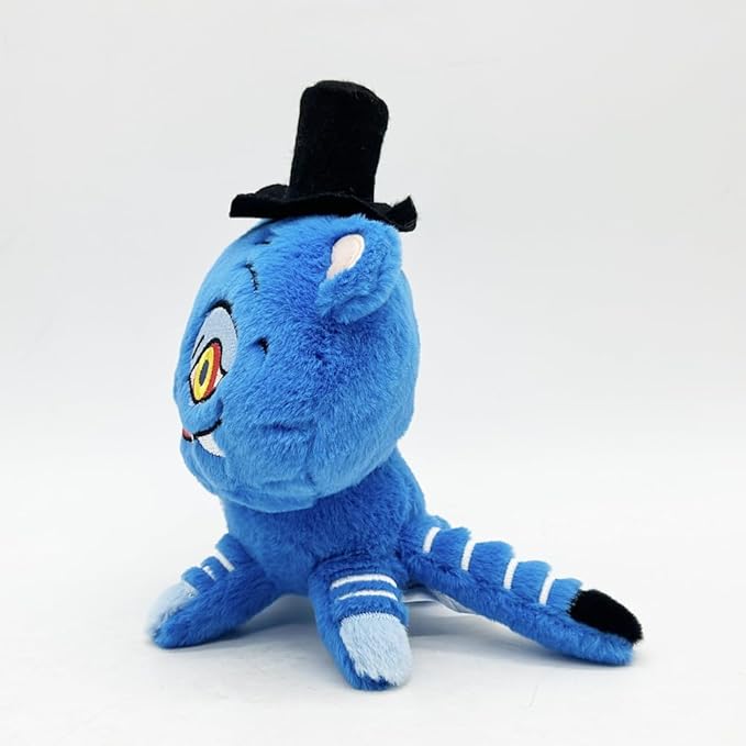 D-emon Hunters Plush Tiger Multi-Purpose Tiger D-emons Hunters Bird Merch Cosplay Costume Dolls (Blue C)