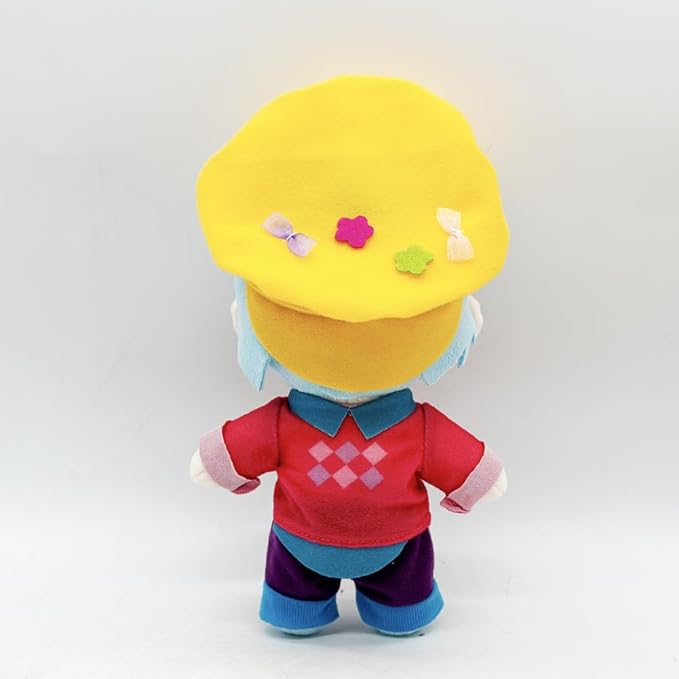 D-emon Hunters Plush Tiger Multi-Purpose Tiger D-emons Hunters Bird Merch Cosplay Costume Dolls (Red)