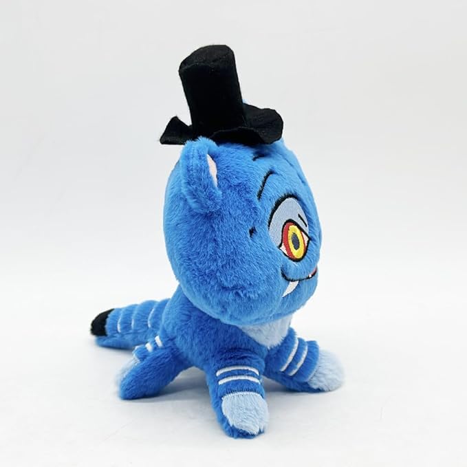D-emon Hunters Plush Tiger Multi-Purpose Tiger D-emons Hunters Bird Merch Cosplay Costume Dolls (Blue C)