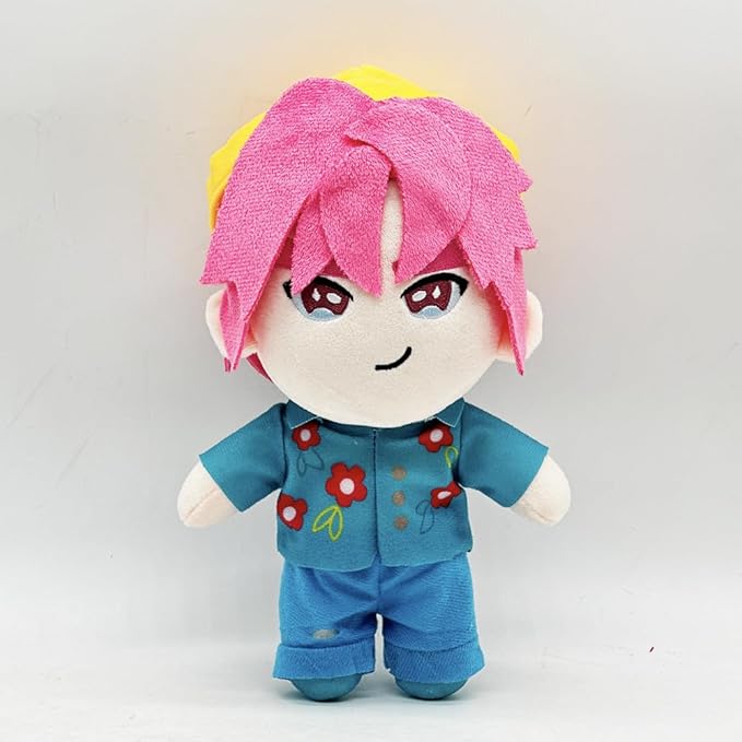 D-emon Hunters Plush Tiger Multi-Purpose Tiger D-emons Hunters Bird Merch Cosplay Costume Dolls (Pink)