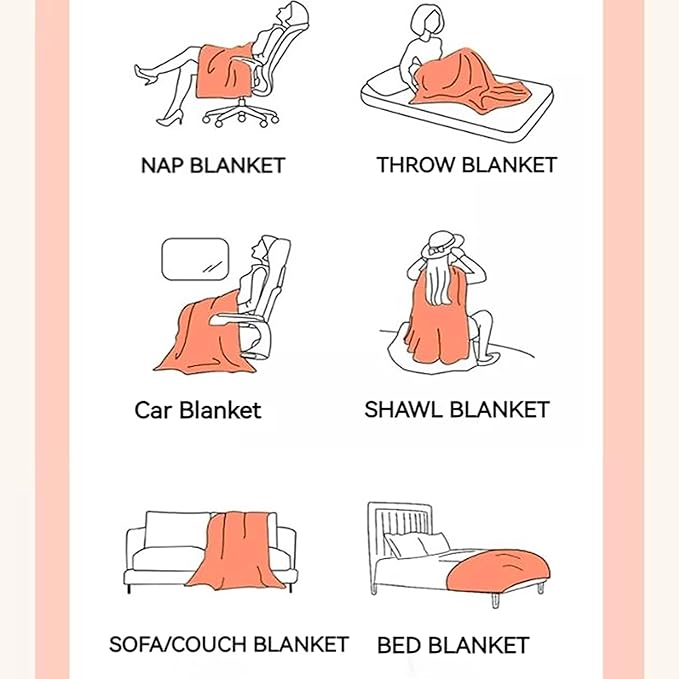 UKELER Soft Faux Fur Throw Blanket 60''x80'', Large Dark Grey Reversible Shaggy Blanket Plush Thick Fluffy Blankets Throws for Bed, Couch, Sofa, Office, Camping