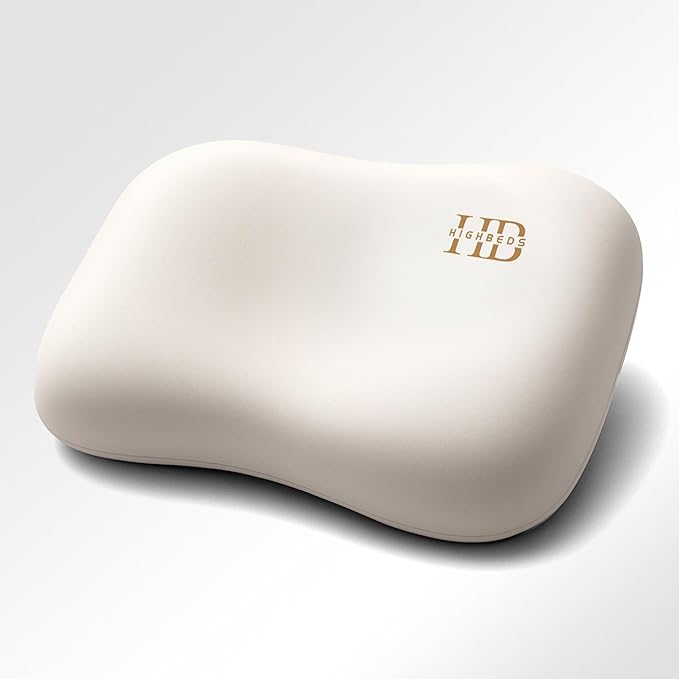 Cervical Neck Pillow for Memory Foam โ Soft Ergonomic Side Sleeper Pillow for Neck Pain Relief, Ice Silk Zipperless Pillowcase, Eco-Friendly and Durable Material