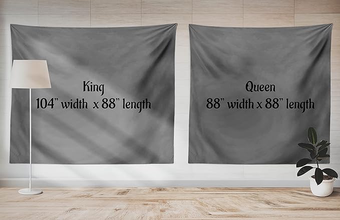 Ambesonne Abstract Tapestry, Mix of White and Black Hallucinatory and Surreal Liquid Marble Graphic Art, Wall Hanging for Bedroom Living Room Dorm Decor, 60" X 80", Grey