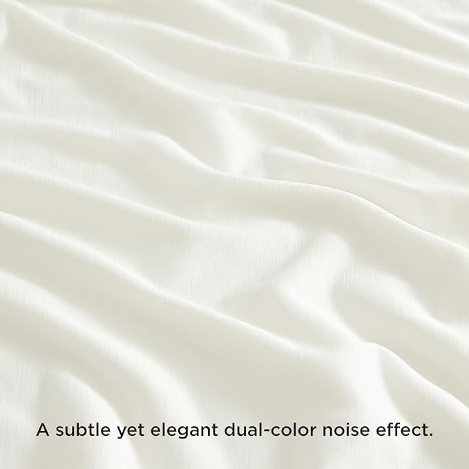 Bedsure Off White Cooling Blanket for Hot Sleepers - Summer Cold Throw Blanket for Bed, Arc-Chill Lightweight Summer Bedding, Cool Thin Ice Cold Cooled Throws with Rayon Derived from Bamboo, 50x70