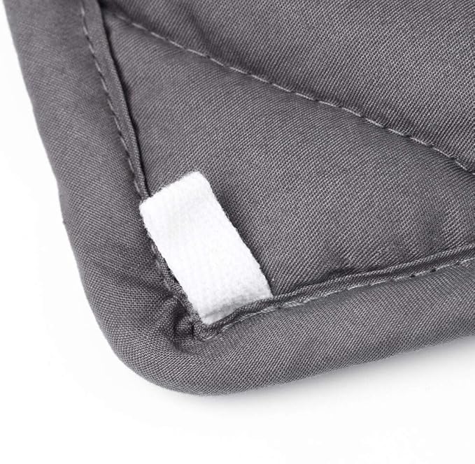 Waowoo Weighted Blanket (4lbs 36"x48") for Restful Sleep, Premium Material with Glass Beads (Dark Gery)