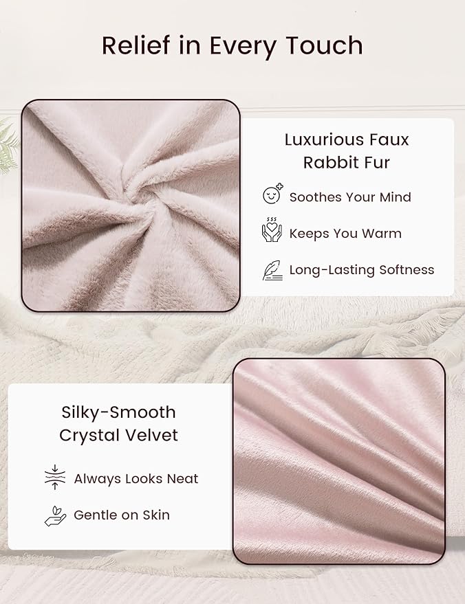 ZonLi Full Body Pillow, Soft & Fluffy Long Pillow for Side Sleepers, Pregnant Women & Back Support, Adjustable Memory Foam with Removable Washable Cover (Lavender Pink, 20” x 54”)
