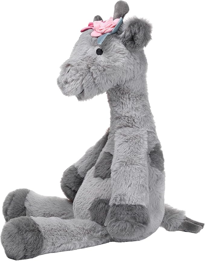 Lambs & Ivy Giraffe and a Half Gray Plush Stuffed Animal Toy - Skylar
