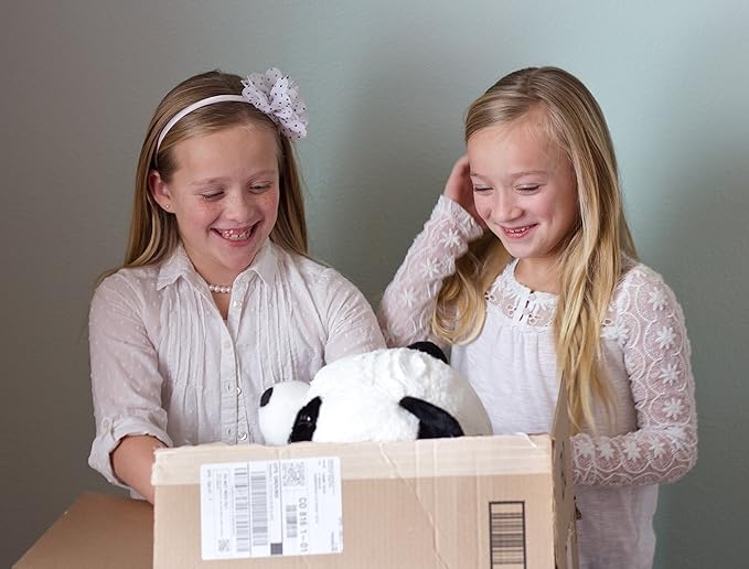 Mother and Baby Panda Plush Set | Super Soft Panda Stuffed Animal | Cute Plushies for Kids Bedroom | 18-in Stuffed Animals for Girls & Boys | Sittingpanda Stuffed Animal Toys by Exceptional Home
