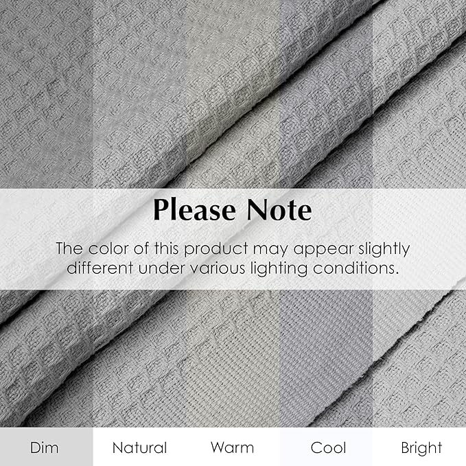 100% Cotton Salt Earth Throw Blanket, Queen, 90"X92" Waffle Throws For Home, Bedrooms, Outdoor Couch & Office Couch, Modern Room Decor Blankets, Lightweight, All Season Western Blanket (Scottish Grey)