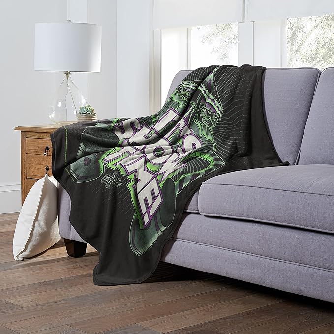 Northwest Beetlejuice Silk Touch Throw Blanket, 50" x 60", Showtime