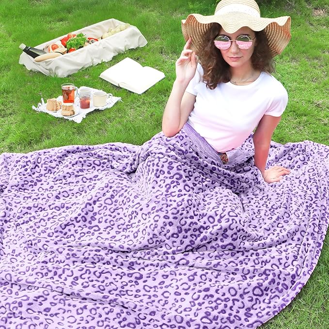 ZHIKU Warm Blanket Throw Soft Fleece Blankets Throw Blanket Lightweight 40"x50"