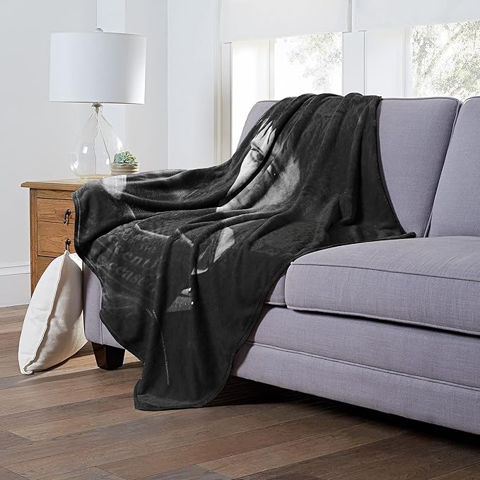 Northwest Beetlejuice Silk Touch Throw Blanket, 50" x 60", One Big Dark Room