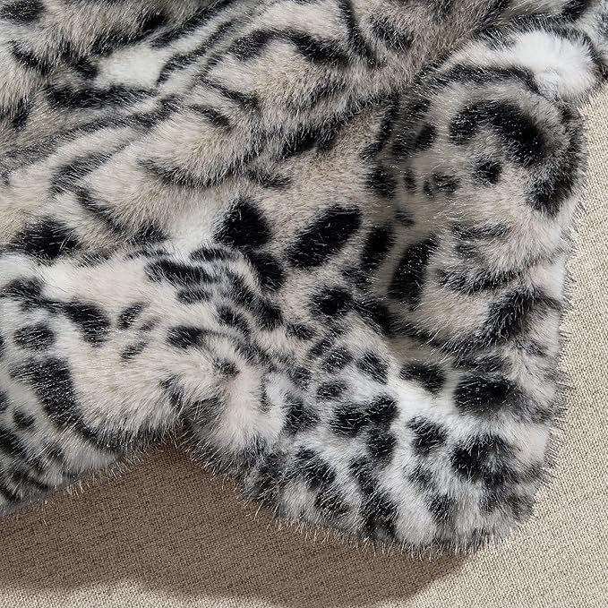 Luxury Faux Fur Heated Blanket Electric Throw - Tiger Print Ultra Soft Thick Warm Heated Blanket, 6 Heating Levels & 12 Hours Auto-Off, ETL Certified, Washable, Luxurious Gifts, 50''x60''