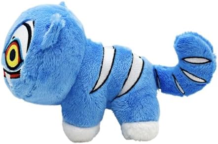 D-emon Hunters Plush Tiger Multi-Purpose Tiger D-emons Hunters Bird Merch Cosplay Costume Dolls (Bule A)