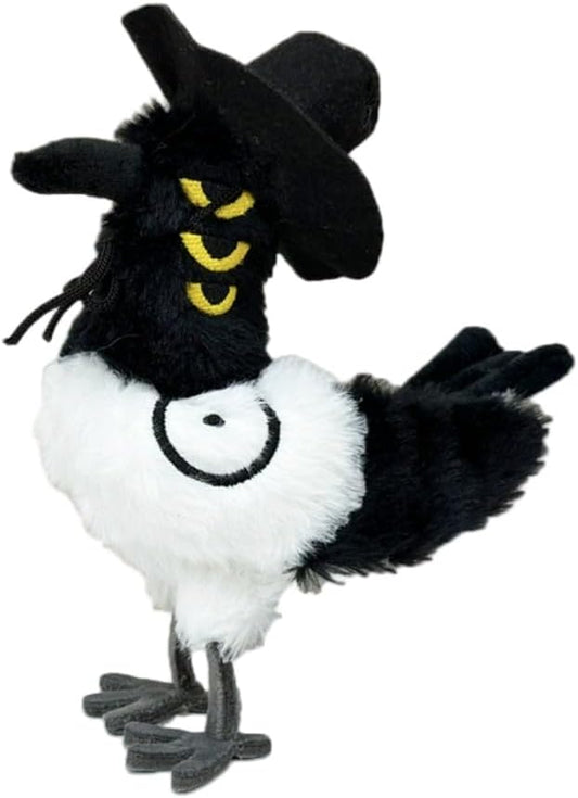 D-emon Hunters Plush Tiger Multi-Purpose Tiger D-emons Hunters Bird Merch Cosplay Costume Dolls (Black)