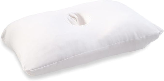 Pillow with an Ear Hole | Ear Pain & CNH Pillow | Adjustable | CertiPUR-US Premium Memory Foam Fill | 100 Night Trial