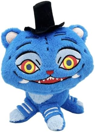 D-emon Hunters Plush Tiger Multi-Purpose Tiger D-emons Hunters Bird Merch Cosplay Costume Dolls (Blue C)