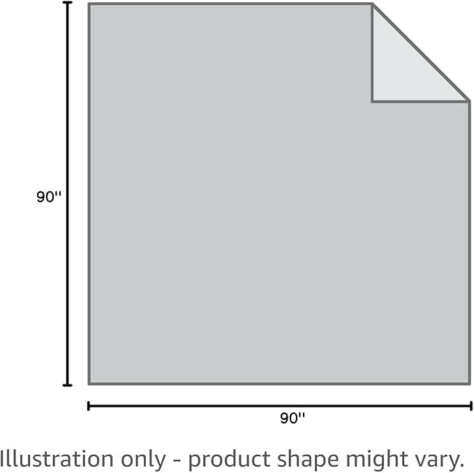 Bedsure 100% Cotton Blanket Queen Size for Bed - Breathable and Lightweight, Soft Cozy Textured Herringbone Woven Blanket for Summer, Dark Grey, 90x90 inches