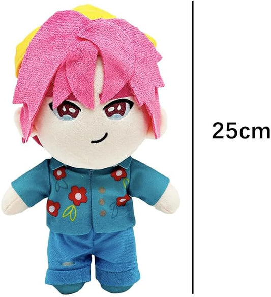 D-emon Hunters Plush Tiger Multi-Purpose Tiger D-emons Hunters Bird Merch Cosplay Costume Dolls (Pink)