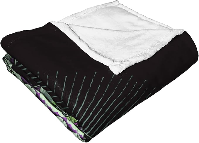 Northwest Beetlejuice Silk Touch Throw Blanket, 50" x 60", Showtime