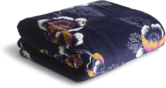 Vera Bradley Women's Fleece Oversized Throw Blanket