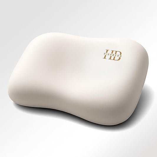 Cervical Neck Pillow for Memory Foam – Soft Ergonomic Side Sleeper Pillow for Neck Pain Relief, Ice Silk Zipperless Pillowcase, Eco-Friendly and Durable Material