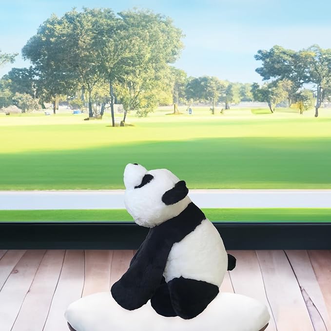 4lbs Panda Weighted Stuffed Animals, 24 inch Weighted Plush Stuffed Animals for Adults, Cute Soft Weighted Plush Throw Animal Pillow Toy, Birthday Gifts for Adults Kids