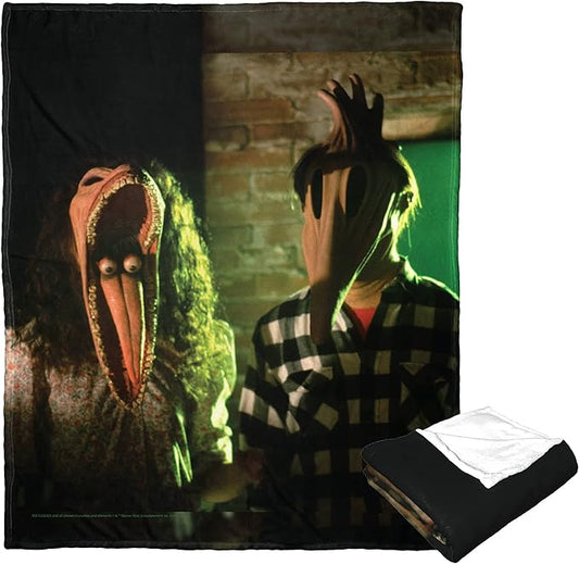 Northwest Beetlejuice Silk Touch Throw Blanket, 50" x 60", Deformed