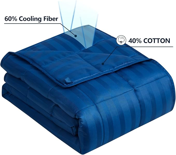 anfie Weighted Blanket(40"x60" 10lbs),Ultra Soft and Cozy Cooling Weighted Blanket for Adult,Heavy Blanket with Machine Washable Soft Blanket