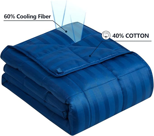 anfie Weighted Blanket(36"x48" 5lbs),Ultra Soft and Cozy Cooling Weighted Blanket for Adult,Heavy Blanket with Machine Washable Soft Blanket