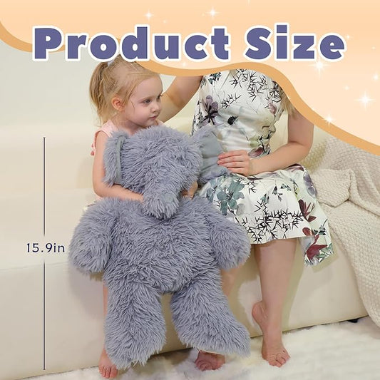 4.2 lbs Weighted Elephant Stuffed Animal 24in, Plush for Adult, Kids, Animal Pillow Gifts on Christmas, Birthday, Valentine's Day