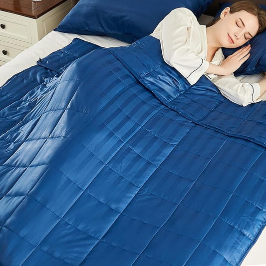 anfie Weighted Blanket(36"x48" 5lbs),Ultra Soft and Cozy Cooling Weighted Blanket for Adult,Heavy Blanket with Machine Washable Soft Blanket
