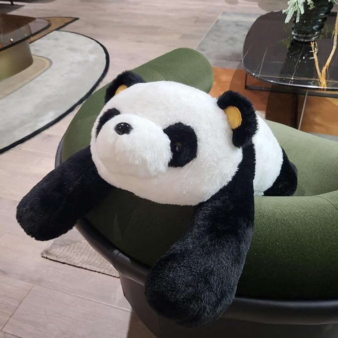 4lbs Panda Weighted Stuffed Animals, 24 inch Weighted Plush Stuffed Animals for Adults, Cute Soft Weighted Plush Throw Animal Pillow Toy, Birthday Gifts for Adults Kids