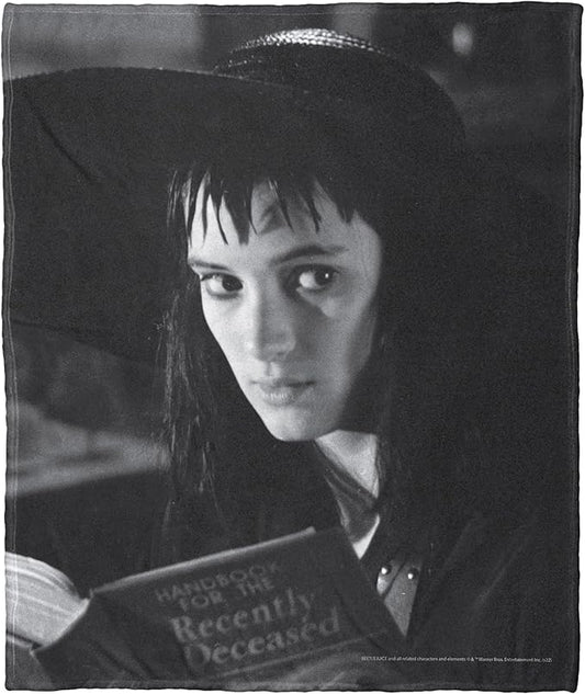 Northwest Beetlejuice Silk Touch Throw Blanket, 50" x 60", One Big Dark Room