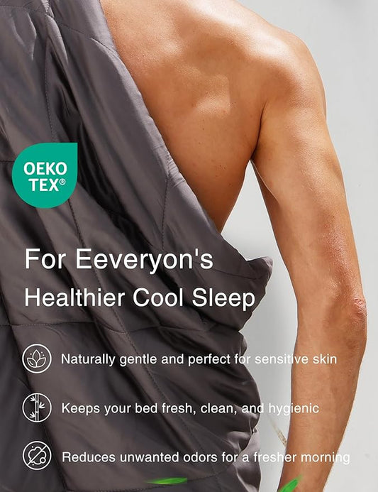 ZonLi Cooling Blanket King Size Bamboo Comforter from Viscose, Lightweight All-Season Breathable Bedding Blanket for Hot Sleepers