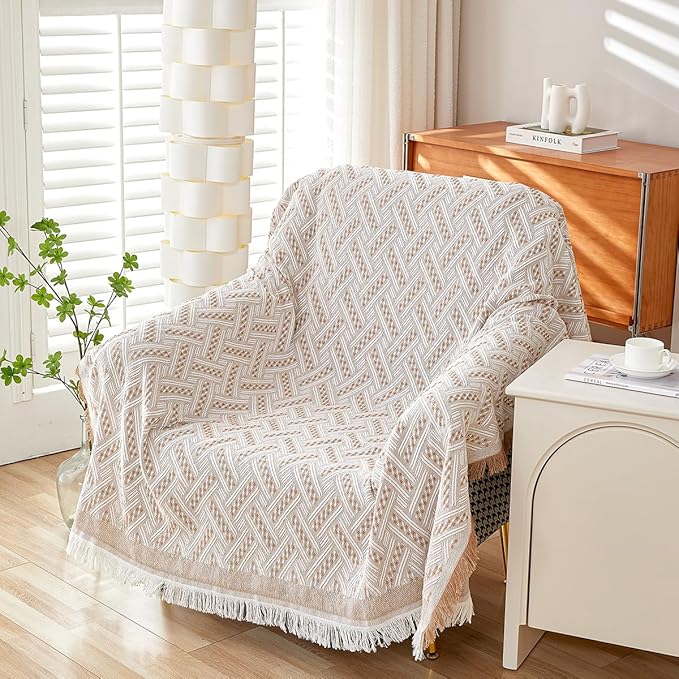 AIVIA Armless Loveseat Cover Recliner Chair Sheet Blanket, Reversible Anti Slip Throw Cushion Covers for 2 Seater Armless Couches, Love-Seat Furniture Decor Slipcovers Protector for Dogs Cats