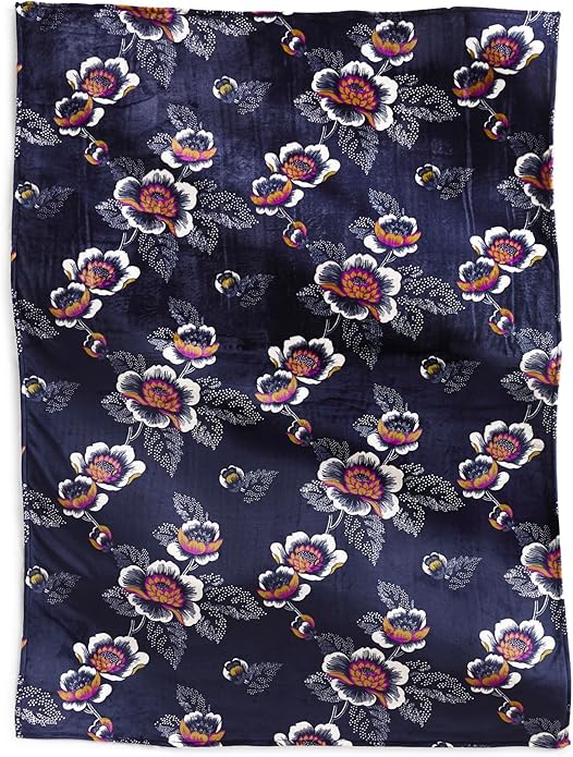 Vera Bradley Women's Fleece Oversized Throw Blanket