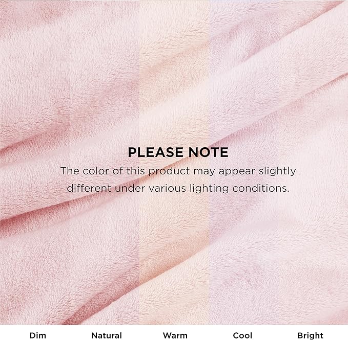 Bedsure Fleece Throw Blanket Pink - 300GSM Valentines Blankets for Couch, Sofa, Bed, Soft Lightweight Plush Cozy Throws for Toddlers, Girls