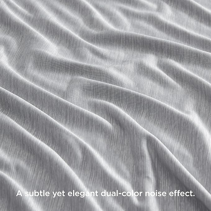 Bedsure Light Grey Cooling Blanket for Hot Sleepers - Summer Cold Throw Blanket for Bed, Arc-Chill Lightweight Summer Bedding, Cool Thin Ice Cold Cooled Throws with Rayon Derived from Bamboo, 50x70