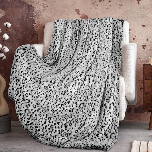 ZHIKU Warm Blanket Throw Soft Fleece Blankets Throw Blanket Lightweight 50"x60"