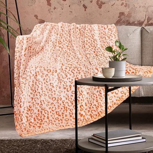 ZHIKU Warm Blanket Throw Soft Fleece Blankets Lightweight Throw Blanket 60"x80"